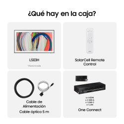 Samsung The Frame TV 55" LS03HE 4K SIN reflejos Vision AI Sm | APLIUM