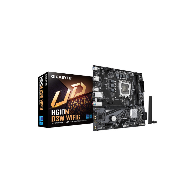 GIGABYTE H610M D3W WIFI6 Placa Base - Compatible con procesa | APLIUM