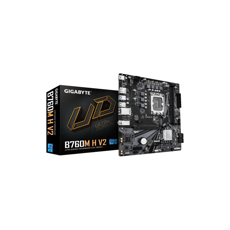 GIGABYTE B760M H V2 Placa Base - Compatible con procesadores | APLIUM