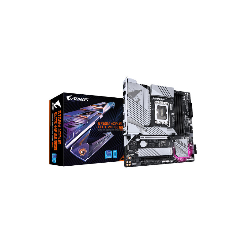 GIGABYTE B760M AORUS ELITE WIFI6E GEN5 Placa Base – Compatib | APLIUM