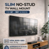 Ewent Soporte De Pared Para Tv Sin Taladro, Slim Para Pantal | APLIUM