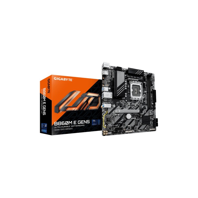 Placa Gigabyte B860M E GEN5,INTEL,1851,B860,2DDR5,128GB,1HDM | APLIUM