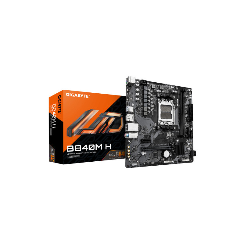 Placa Gigabyte B840M H,AMD,AM5,B840,2DDR5,128GB,1HDMI+1DP,4S | APLIUM