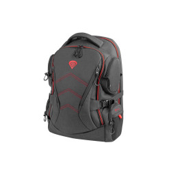 GENESIS Pallad 550 43,9 cm (17.3") Mochila Negro, Rojo | APLIUM