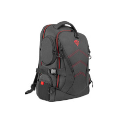 GENESIS Pallad 550 43,9 cm (17.3") Mochila Negro, Rojo | APLIUM