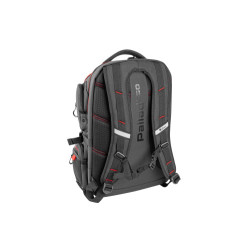 GENESIS Pallad 550 43,9 cm (17.3") Mochila Negro, Rojo | APLIUM