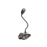 GENESIS Radium 100 Negro, Rojo Micrófono para PC | APLIUM