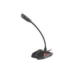 GENESIS Radium 100 Negro, Rojo Micrófono para PC | APLIUM