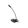 GENESIS Radium 100 Negro, Rojo Micrófono para PC | APLIUM