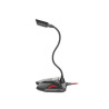 GENESIS Radium 100 Negro, Rojo Micrófono para PC | APLIUM