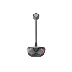 GENESIS Radium 100 Negro, Rojo Micrófono para PC | APLIUM