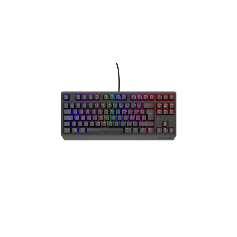 GENESIS Thor 230 TKL teclado Juego USB QWERTY Español Negro | APLIUM