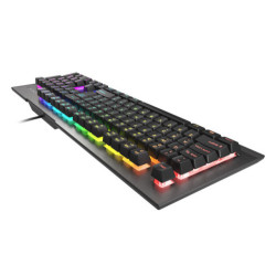 GENESIS Rhod 500 RGB teclado Juego USB QWERTY Español Negro, | APLIUM