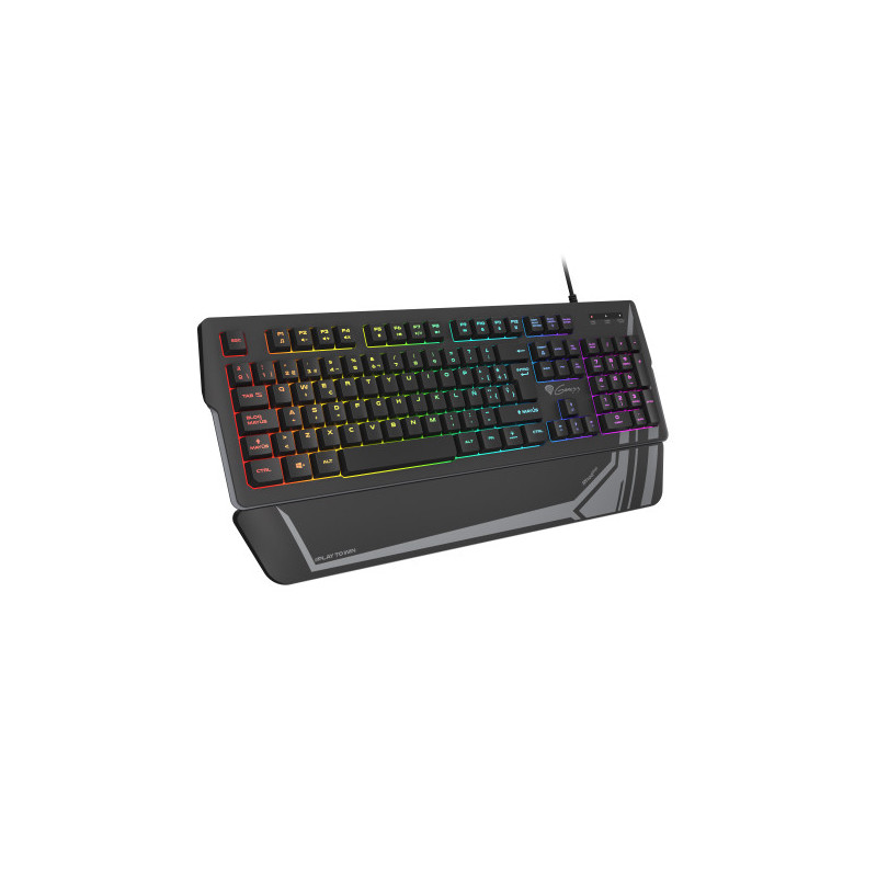 GENESIS Rhod 350 RGB teclado Juego USB QWERTY Español Negro | APLIUM