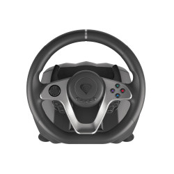 GENESIS Seaborg 400 Negro, Plata USB Volante + Pedales Ninte | APLIUM