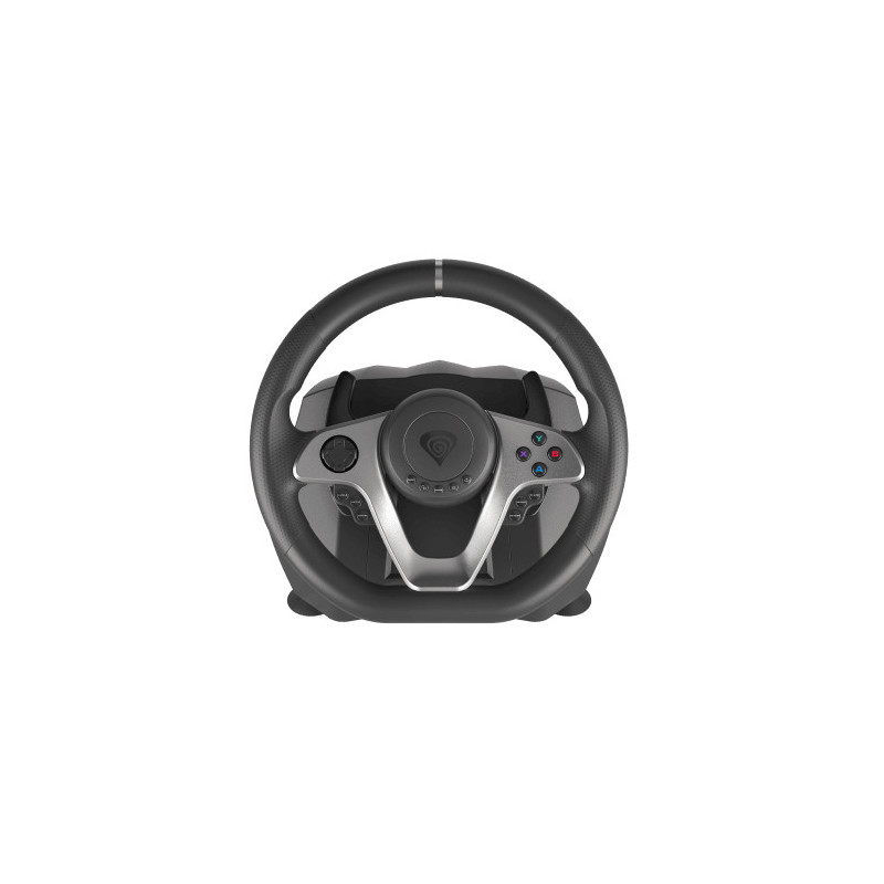 GENESIS Seaborg 400 Negro, Plata USB Volante + Pedales Ninte | APLIUM