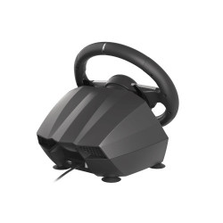 GENESIS Seaborg 400 Negro, Plata USB Volante + Pedales Ninte | APLIUM