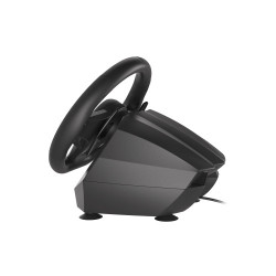 GENESIS Seaborg 400 Negro, Plata USB Volante + Pedales Ninte | APLIUM