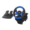 GENESIS Seaborg 350 Negro, Azul USB Volante + Pedales Ninten | APLIUM