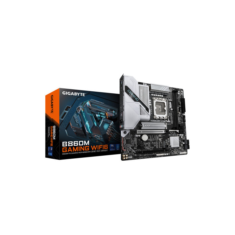 GIGABYTE B860M GAMING WIFI6 Placa Base - Intel Core Ultra Se | APLIUM