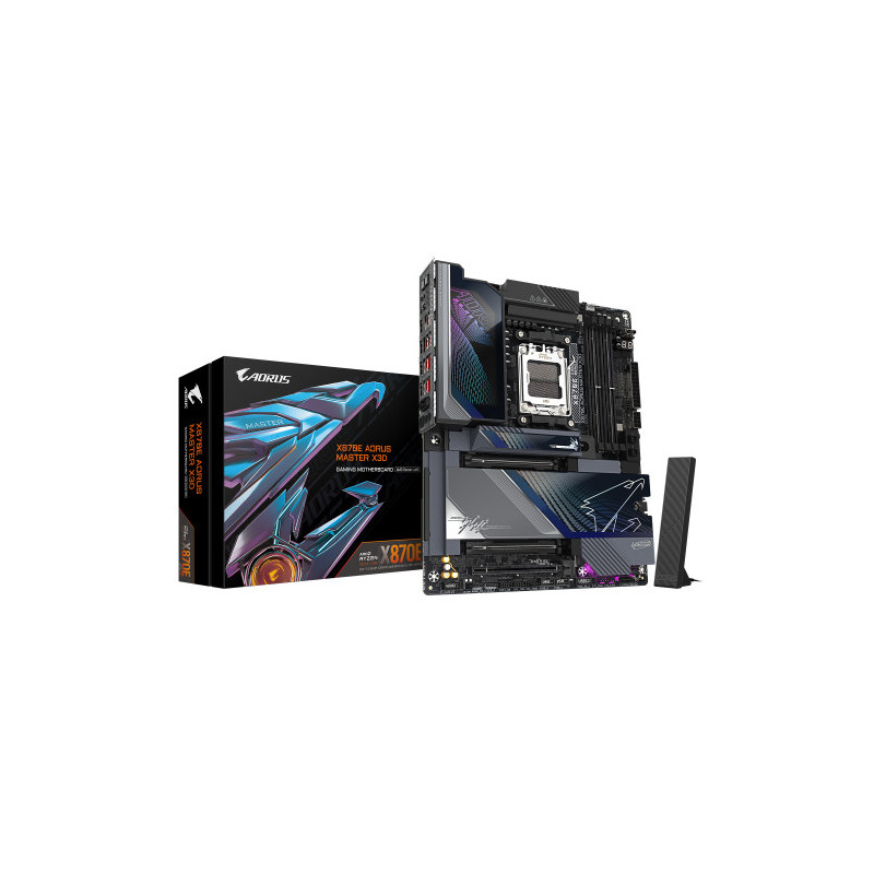 GIGABYTE X870E AORUS MASTER X3D Placa Base - Compatible con | APLIUM