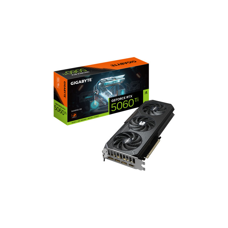GIGABYTE GeForce RTX 5060 Ti GAMING 8G Tarjeta Gráfica – 8 G | APLIUM