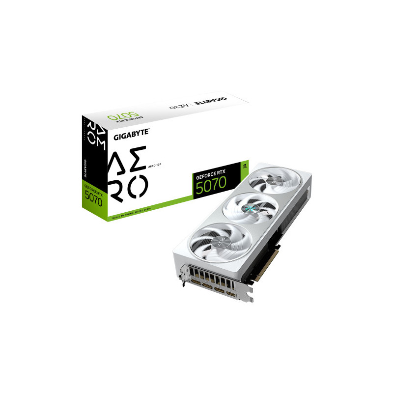 GIGABYTE GeForce RTX 5070 AERO 12G Tarjeta Gráfica – 12 GB G | APLIUM