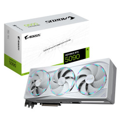 GIGABYTE AORUS GeForce RTX 5090 STEALTH ICE 32G Tarjeta Gráf | APLIUM