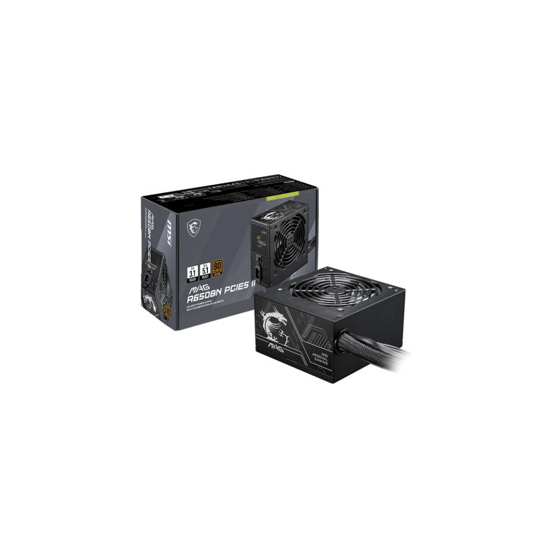 MSI MAG A650BN PCIE5 II unidad de fuente de alimentación 650 | APLIUM