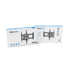NOX NXLITEWALLFLEX soporte para TV 139,7 cm (55") Negro | APLIUM