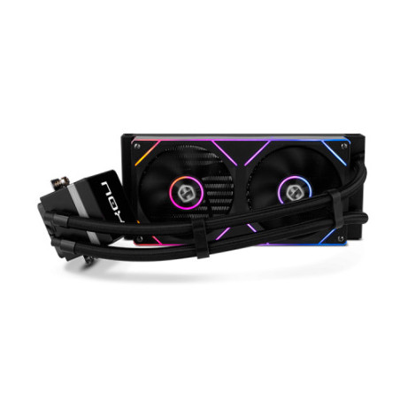 NOX Hummer M-240 LCD|Kit RL Magnético ARGB Negro | APLIUM