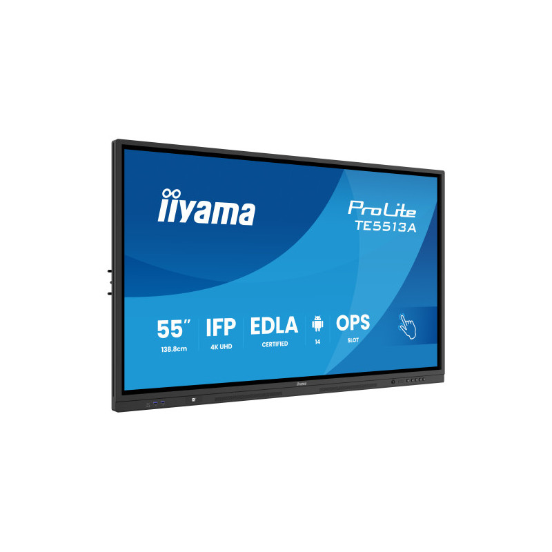 Iiyama 55" (EDLA)/ANDROID 14,8 Core Soc, 8/128GB, 40-PTS UHD | APLIUM