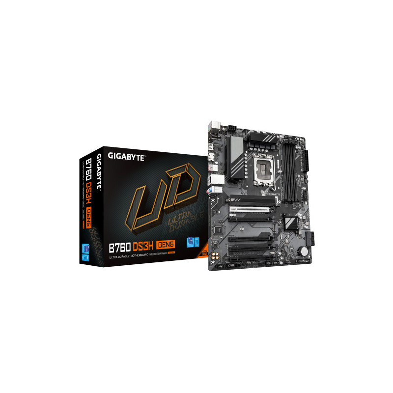 GIGABYTE B760 DS3H GEN5 Placa Base – Compatible con procesad | APLIUM