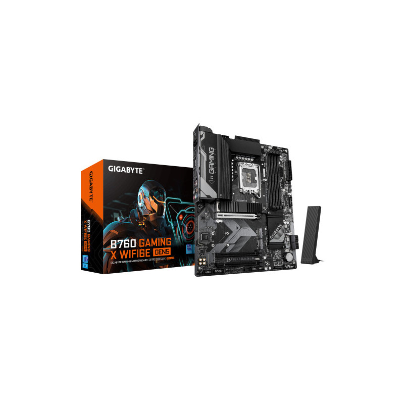 GIGABYTE B760 GAMING X WIFI6E GEN5 Placa Base – Compatible c | APLIUM