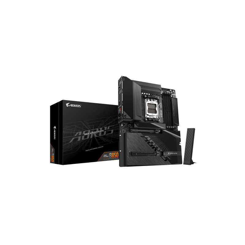 GIGABYTE B850 AORUS STEALTH Placa Base – CPUs AMD Ryzen Seri | APLIUM