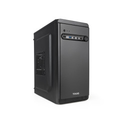TooQ Caja Minitorre Micro-ATX “DODEKA ULTRA” Negra | APLIUM