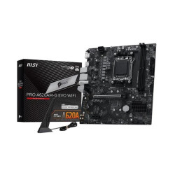 Placa Msi Pro A620AM-G Evo WIFI,AMD,AM5,A620,2DDR5,128GB,DP+ | APLIUM