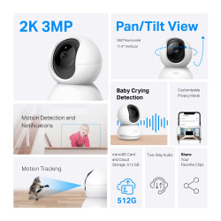 TP-Link TC71 Almohadilla Cámara de seguridad IP Interior 230 | APLIUM