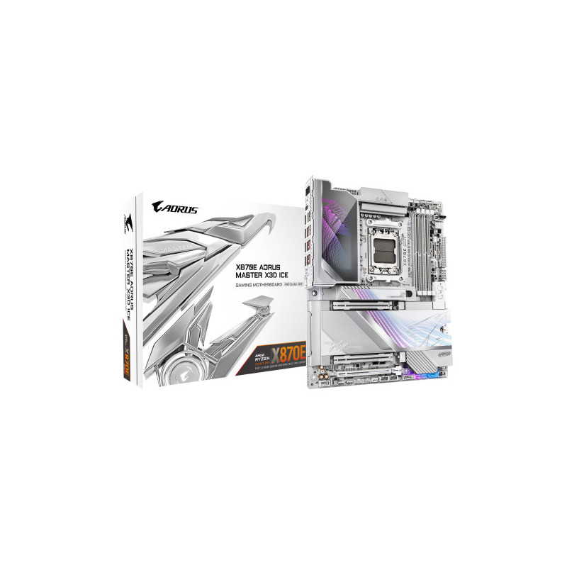 Placa Gigabyte X870E Aorus Master X3D ICE,AMD,AM5,X870E,4DDR | APLIUM