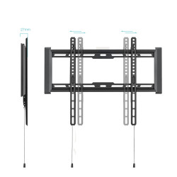 Tooq Soporte Fijo Pared Pantallas 32"-70", Negro | APLIUM