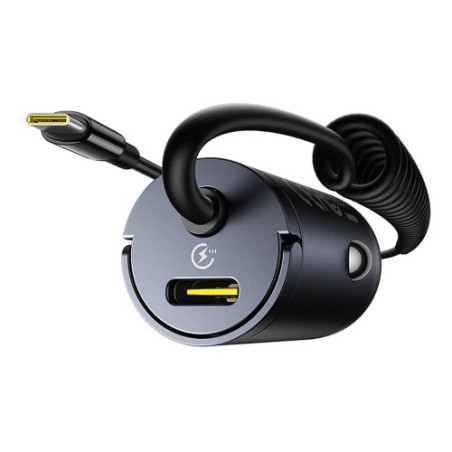 Baseus Tiny Star Mini Car Charger (C+C Cable INCLUDED) 30W C | APLIUM