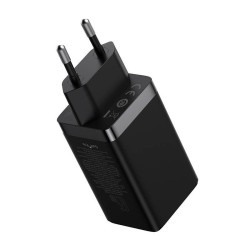 Baseus GAN5 Pro Fast Charger 2C+U 65W Eu BLACK(INCLUDE：BASEU | APLIUM