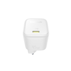 Os-baseus Picogo Gan Fast Charger 1C 45W Eu Moon White | APLIUM