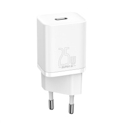 Baseus Super Si Quick Charger 1C 25W Eu White | APLIUM