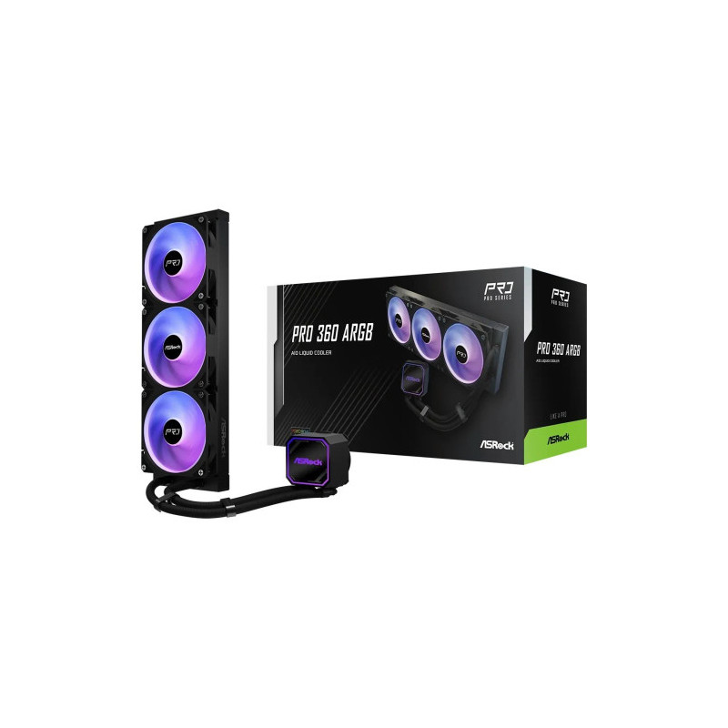 Sistema De Refrigeracion Asrock Para CPU Pro 360 ARGB,1851/1 | APLIUM
