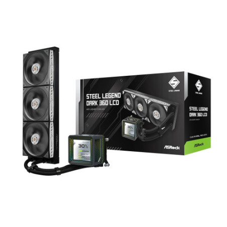 Sistema De Refrigeracion Asrock Para CPU Steel Legend Dark 3 | APLIUM