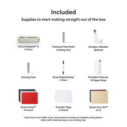 Cricut Explore 5 Essentials Bundle Taupe | APLIUM