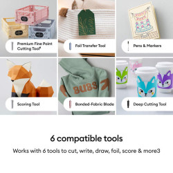 Cricut Explore 5 Essentials Bundle Taupe | APLIUM