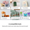 Cricut Explore 5 Essentials Bundle Taupe | APLIUM