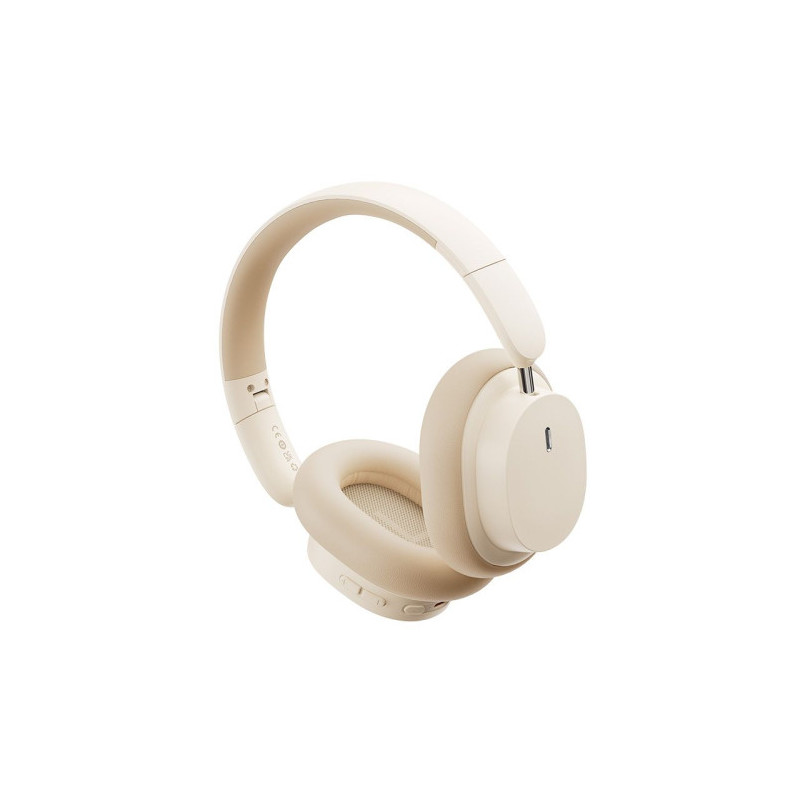 Baseus Bowie D05 Wireless Headphones Creamy-white | APLIUM